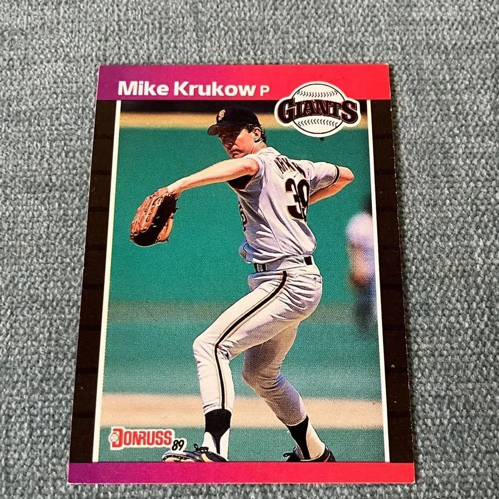 1989 Donruss San Francisco Giants Baseball Card Trading Card